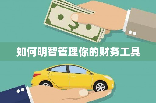 秀屿如何明智管理你的财务工具