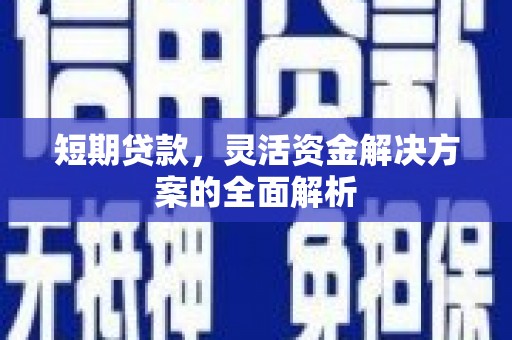 秀屿短期贷款，灵活资金解决方案的全面解析