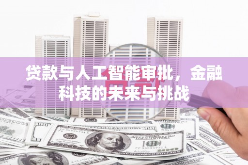 秀屿贷款与人工智能审批，金融科技的未来与挑战