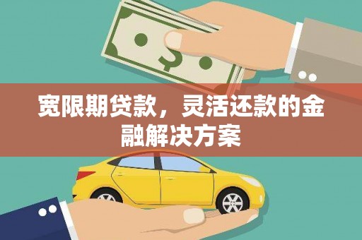 秀屿宽限期贷款，灵活还款的金融解决方案