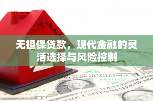 秀屿无担保贷款，现代金融的灵活选择与风险控制