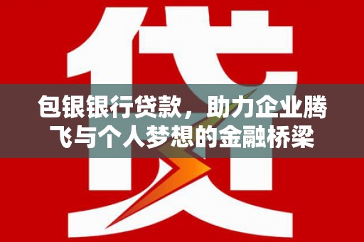 秀屿包银银行贷款，助力企业腾飞与个人梦想的金融桥梁