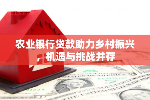秀屿农业银行贷款助力乡村振兴，机遇与挑战并存