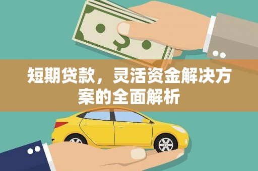 秀屿短期贷款，灵活资金解决方案的全面解析