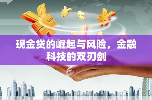 秀屿现金贷的崛起与风险，金融科技的双刃剑