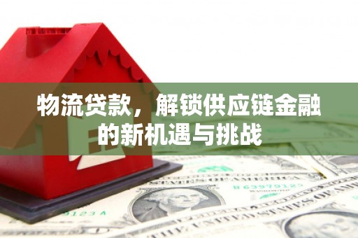 秀屿物流贷款，解锁供应链金融的新机遇与挑战