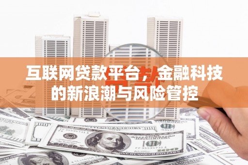 秀屿互联网贷款平台，金融科技的新浪潮与风险管控