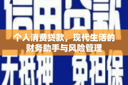 秀屿个人消费贷款，现代生活的财务助手与风险管理