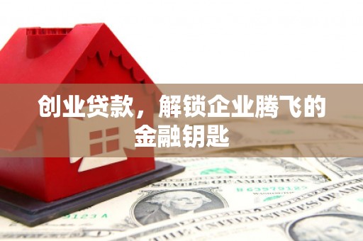 秀屿创业贷款，解锁企业腾飞的金融钥匙