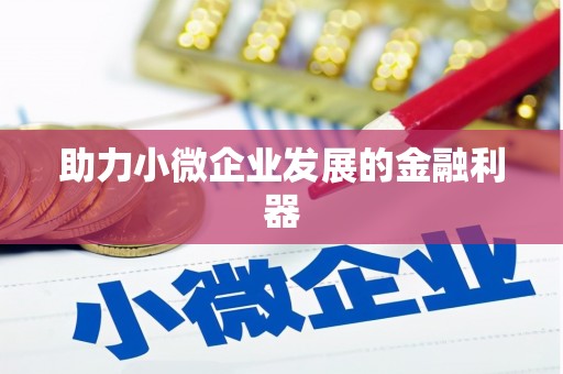 秀屿助力小微企业发展的金融利器