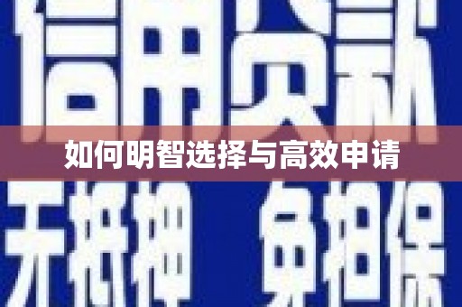 秀屿如何明智选择与高效申请